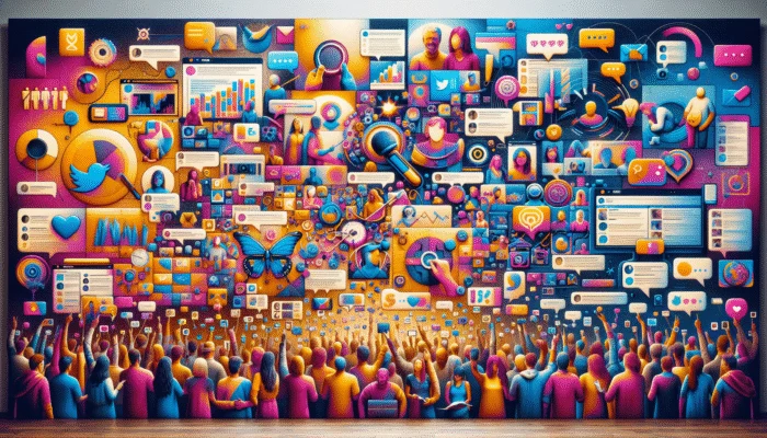 A variety of customer testimonials across social media, websites, and in-person interviews.