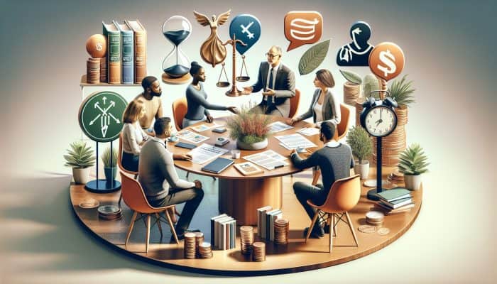 Best Resources for Finding Debt Consolidation Lenders in the UK: | DCL Diverse group receiving personalised debt advice from StepChange and Citizens Advice in a supportive UK charity setting.