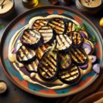 Grilled Eggplant Drizzled with Tempting Tahini Sauce
