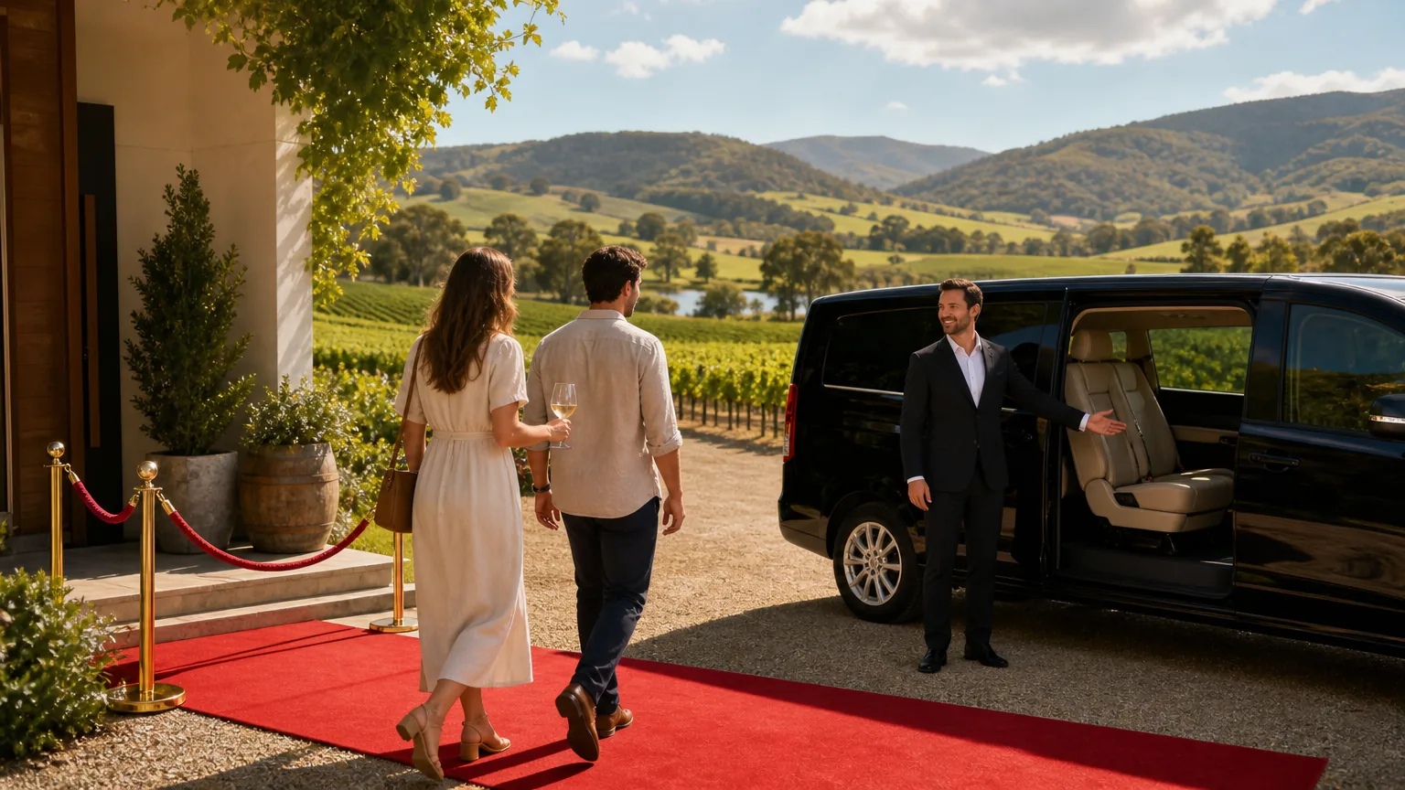 Red Carpet Wine Tours: visual reference for 1. Red Carpet Wine Tours: Custom Private Tours Starting From Your Home