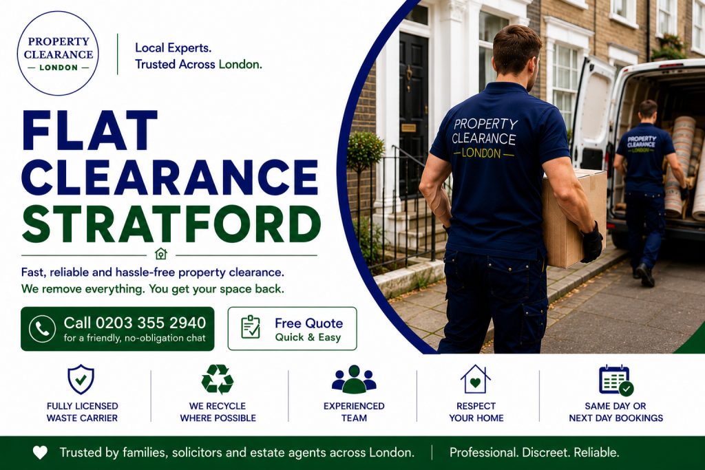 Flat Clearance Services in Stratford: Budget-Friendly Solutions