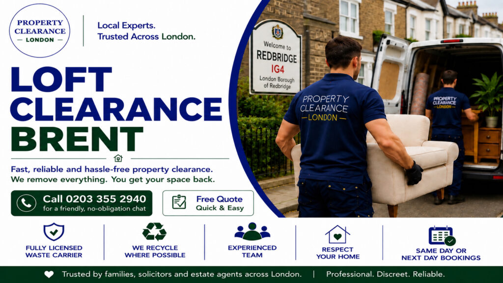 Loft Clearance Services in Brent: Your Trusted Experts