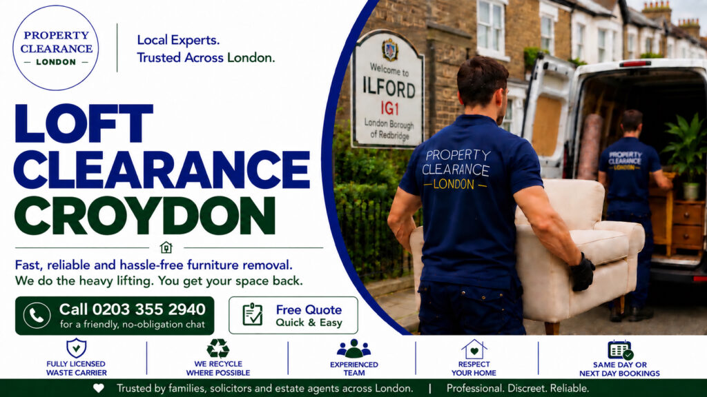 Loft Clearance Services in Croydon: Your Trusted Experts